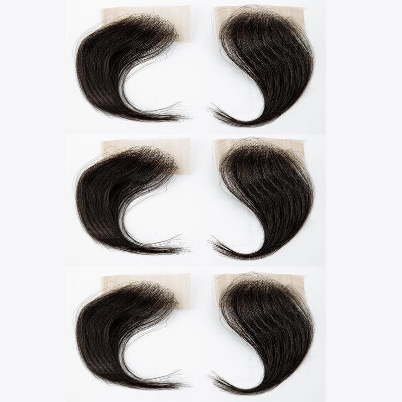 Invisible Lace Baby Hair Stripes Human Hair Edge Natural Women