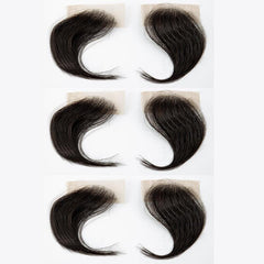 Invisible Lace Baby Hair Stripes Human Hair Edge Natural Women