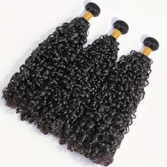 Kinky Curly Virgin Human Hair Bundles Natural Weave Hair Extension 20-32-76