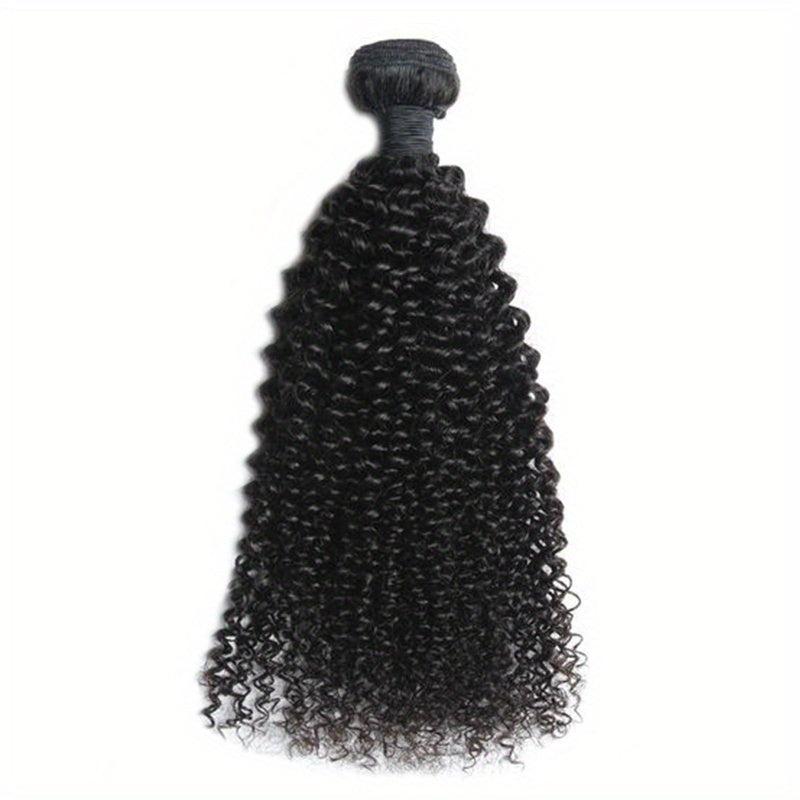 Kinky Curly Virgin Human Hair Bundles Natural Weave Hair Extension 20-32-76