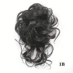 Curly Wave Chignon Messy Bun Hair Piece Tousled Updo Bun Ponytail Hairpieces