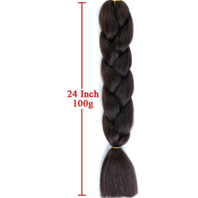 Colorful Jumbo Braiding Hair Extensions - 1 Pack