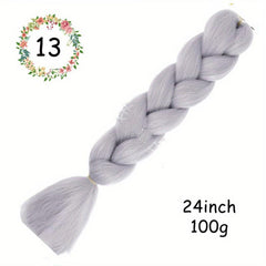 Colorful Jumbo Braiding Hair Extensions - 1 Pack