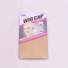 2pcs Wig Caps Hairnets Mesh Hair Net Elastic Hair Nets HD WIG CAP
