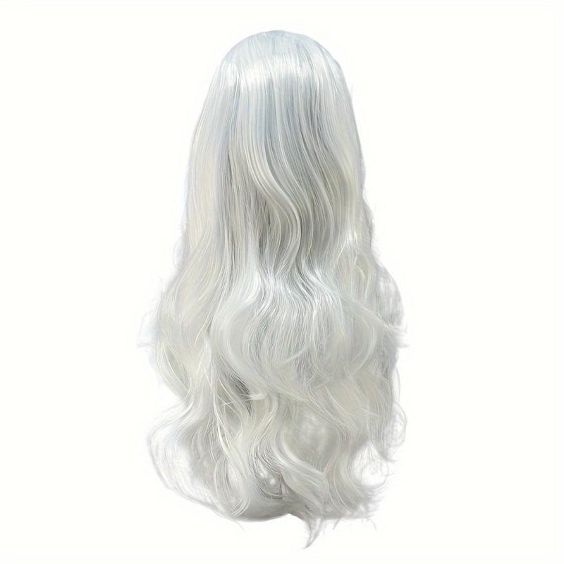Colorful Long Curly Wavy Wig Synthetic Wig For Halloween Party