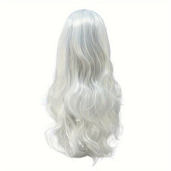 Colorful Long Curly Wavy Wig Synthetic Wig For Halloween Party