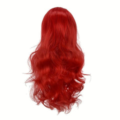 Colorful Long Curly Wavy Wig Synthetic Wig For Halloween Party