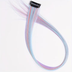 Colorful Straight Hair Extensions Clip In Colorful Hair Extensions