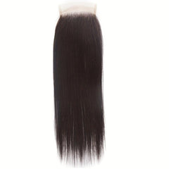4x4 Lace Closure Straight Virgin Hair Baby Hair