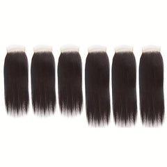 4x4 Lace Closure Straight Virgin Hair Baby Hair