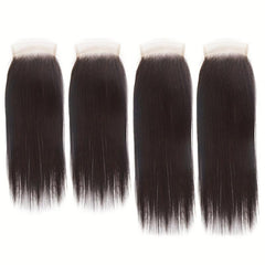 4x4 Lace Closure Straight Virgin Hair Baby Hair
