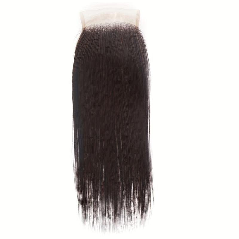 4x4 Lace Closure Straight Virgin Hair Baby Hair