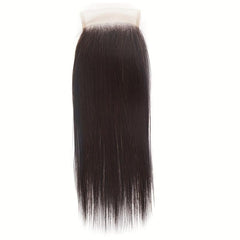 4x4 Lace Closure Straight Virgin Hair Baby Hair