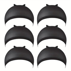 6 Pcs Light Brown Wig Caps for Women Girls
