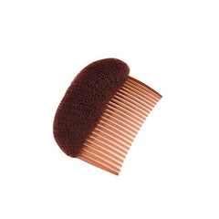 Women Sponge Hair Bump Inserts Comb Puffy Ponytail