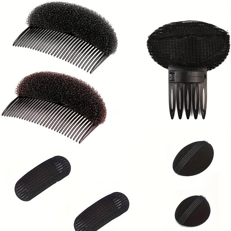 Women Sponge Hair Bump Inserts Comb Puffy Ponytail