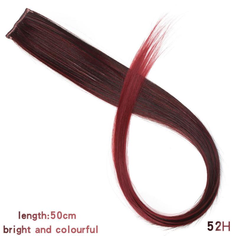 One Piece Gradient Silk Hair Piece Tissued Wig High Temperature