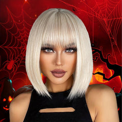 Short Straight Synthetic Women's Wig 30 48 Cm Replacement Wig