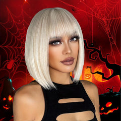 Short Straight Synthetic Women's Wig 30 48 Cm Replacement Wig