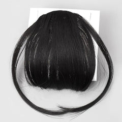 Clip In Bangs Extensions Wispy Fringe Air Bangs Hairpiece