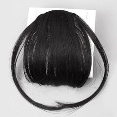Clip In Bangs Extensions Wispy Fringe Air Bangs Hairpiece