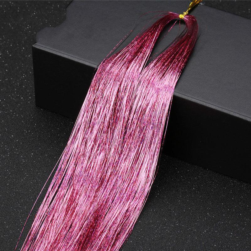 Colorful Hair Tinsel Extensions & Glitter for Women/Girls