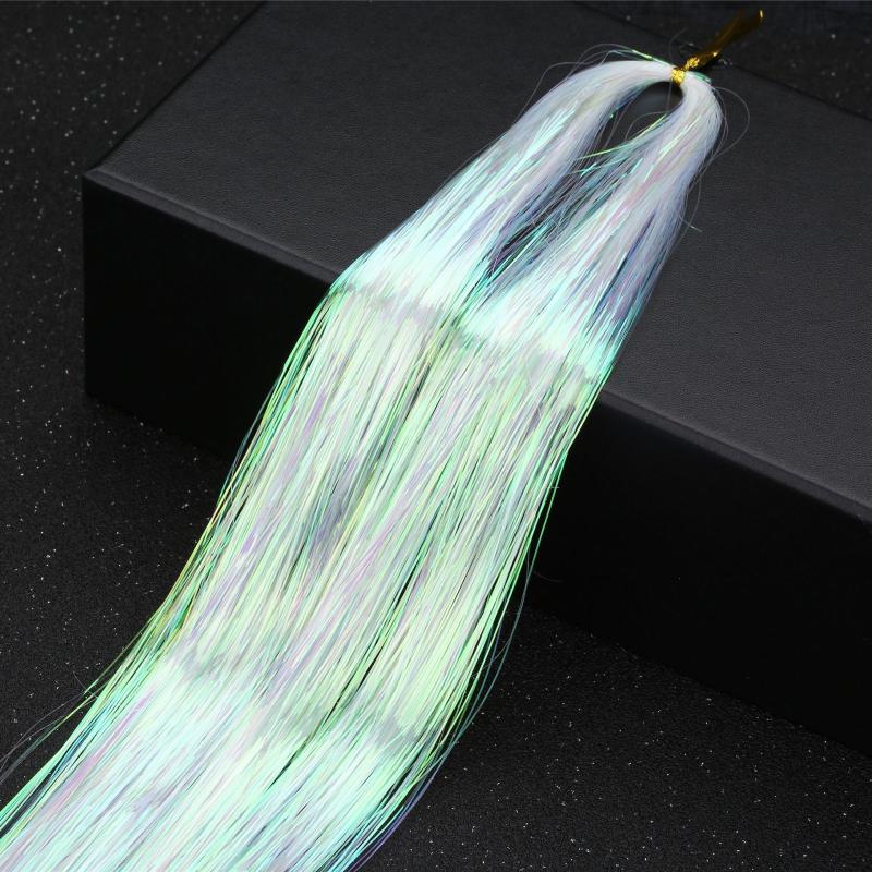 Colorful Hair Tinsel Extensions & Glitter for Women/Girls