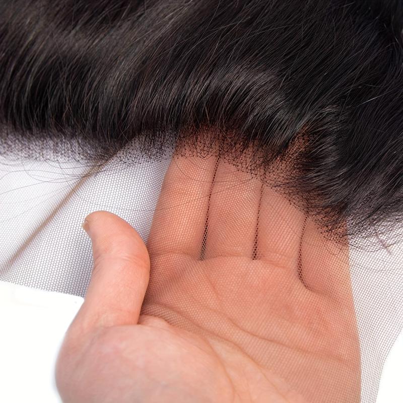 Brazilian Body Wave 13x4 Lace Frontal Closure Human Hair