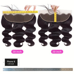 Brazilian Body Wave 13x4 Lace Frontal Closure Human Hair