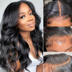 Brazilian Body Wave 13x4 Lace Frontal Closure Human Hair
