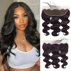 Brazilian Body Wave 13x4 Lace Frontal Closure Human Hair