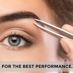 4pcs Professional Tweezers Set for Eyebrows Precision Facial Hair Removal