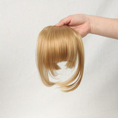 Clip In Hair Bangs Synthetic Hair Pieces For Women Natural Looking