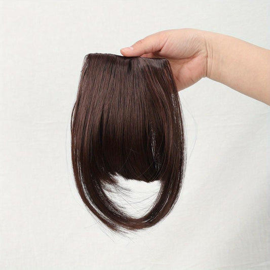 Clip In Hair Bangs Synthetic Hair Pieces For Women Natural Looking