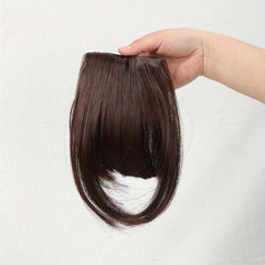 Clip In Hair Bangs Synthetic Hair Pieces For Women Natural Looking