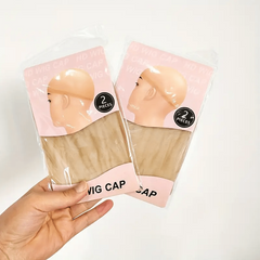 4pcs HD Wig Cap Elastic Breathable Invisible Caps