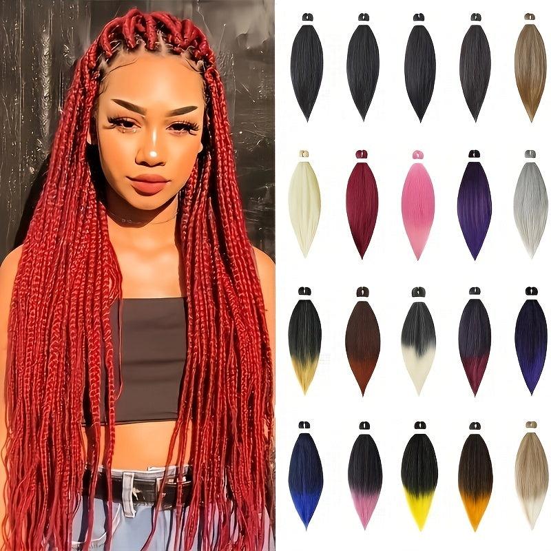 Pre Stretched Braiding Hair Extensions 50 8cm75G Box Braid Twist Hair Bulk