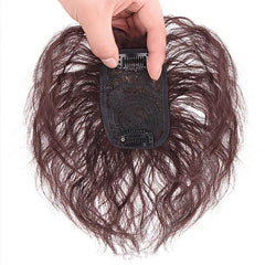 Mini Curly Hair Topper Wig Pieces For Top Of Head Short Curly Hair Topper