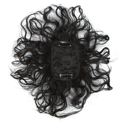 Short Curly Hair Topper Clip In Extensions for Women and Girls
