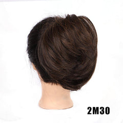 Synthetic Messy Bun Scrunchie Chignon Hair Piece