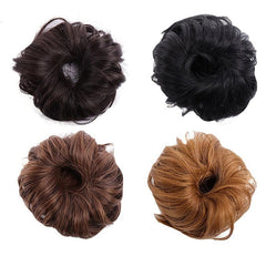 Synthetic Messy Bun Scrunchie Chignon Hair Piece