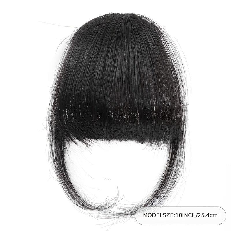 Clip In Air Bangs Synthetic Hair Extension For Women Girls