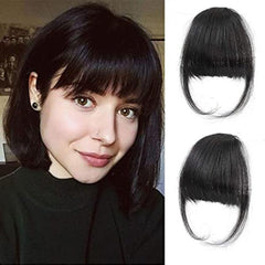 Clip In Air Bangs Synthetic Hair Extension For Women Girls