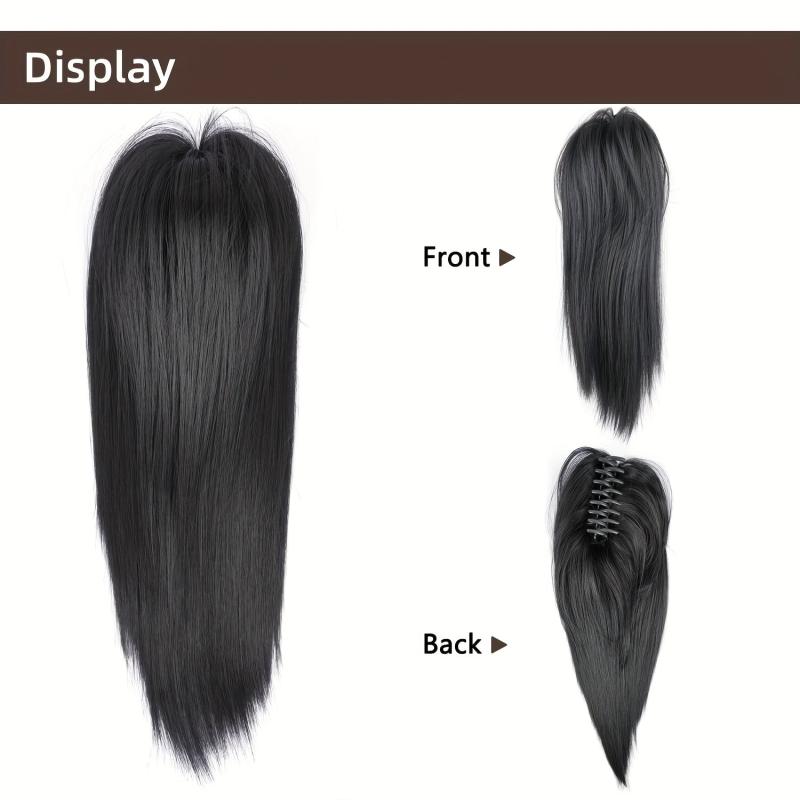 Messy Bun Hair Piece Claw Clip Hair Bun Extensions Tousled Updo Hair Buns