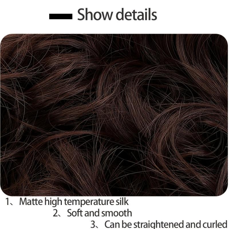 Wave Ponytail Extension Clip In Hair Extension Heat Resistant Synthetic Ponytail