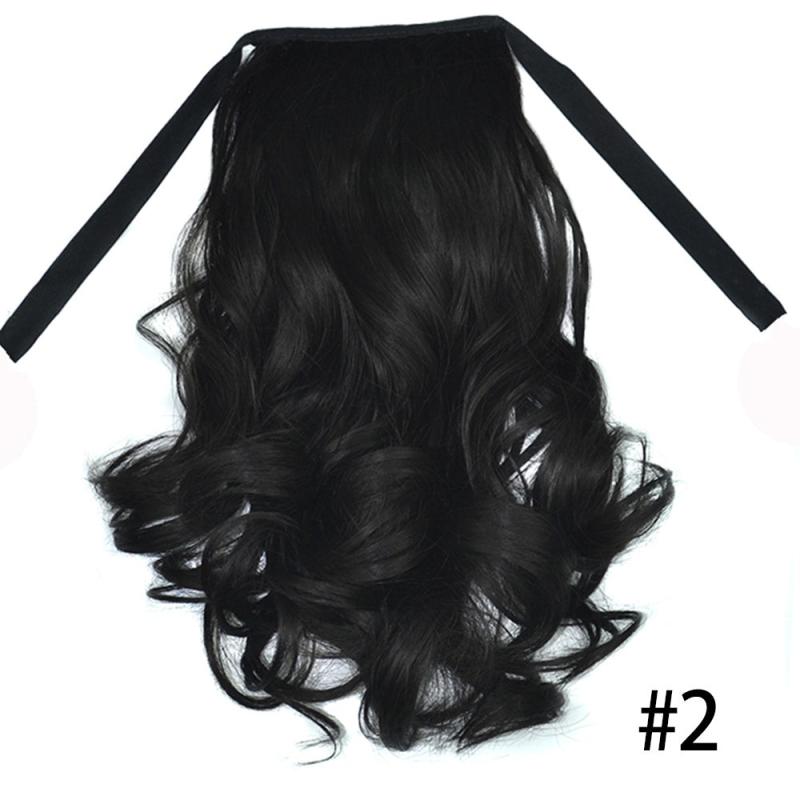 Wave Ponytail Extension Clip In Hair Extension Heat Resistant Synthetic Ponytail