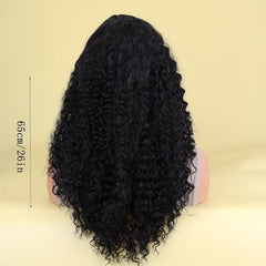 Long Afro Curly Synthetic Wigs For Women Natural-Looking Daily Use