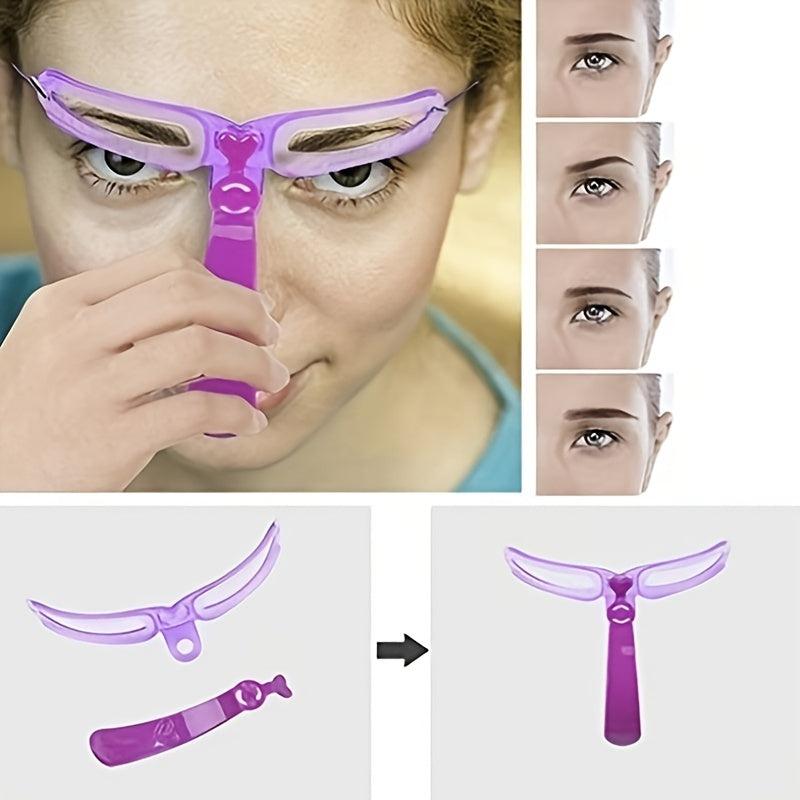 8pcs Eyebrow Stencils Eyebrow Shaping Kit - 8 Styles Reusable Eyebrow Stencil