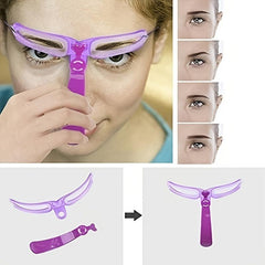 8pcs Eyebrow Stencils Eyebrow Shaping Kit - 8 Styles Reusable Eyebrow Stencil