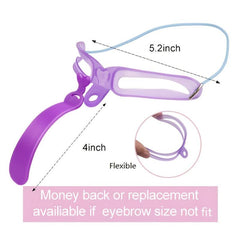 8pcs Eyebrow Stencils Eyebrow Shaping Kit - 8 Styles Reusable Eyebrow Stencil